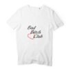 T-shirt Homme Col V 100 % coton bio - Bad Bitch Club