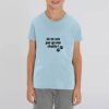 T-shirt Enfant Coton bio - Je ne suis pas qu'une chatte