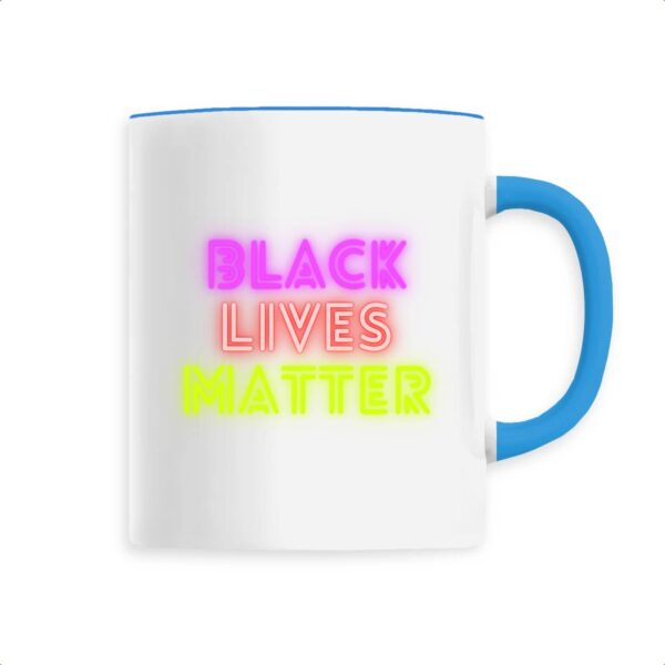 Mug céramique - Black Lives Matter Neon
