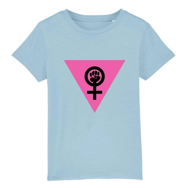 T-shirt Enfant Coton bio - Girl Power Féministe