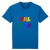 T-shirt Unisexe Coton BIO - GRL PWR Multicolore