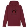 Sweat à capuche BIO Unisexe - Love is Love entre femmes