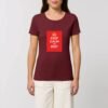T-shirt Femme 100% Coton BIO - Keep Calm and Riot