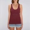 Débardeur Femme 100% coton Bio - Vegan fréquence cardiaque