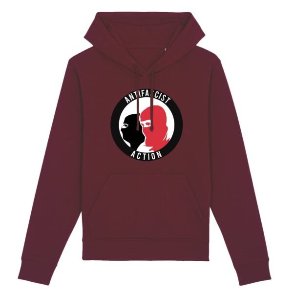 Sweat à capuche BIO Unisexe - Antifa Cagoule
