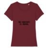 T-shirt Femme 100% Coton BIO - No Human Is Illegal