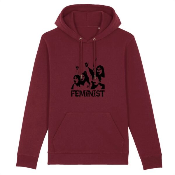 Sweat à capuche BIO Unisexe - Femmes manifestez-vous