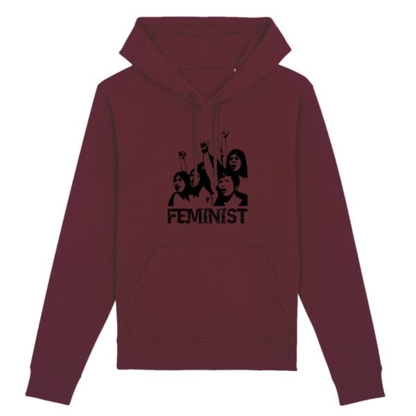 Sweat à capuche BIO Unisexe - Femmes manifestez-vous