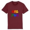 T-shirt Unisexe Coton BIO - GRL PWR Multicolore