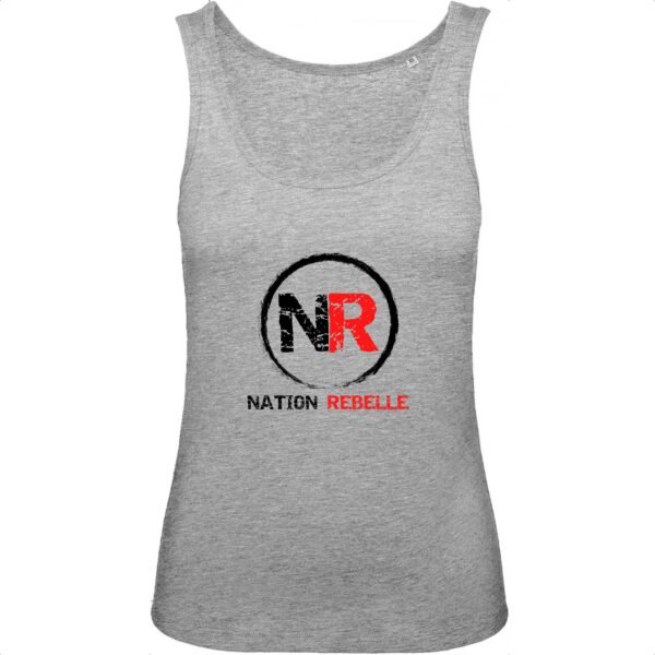 Débardeur Femme 100% Coton BIO - Nation Rebelle