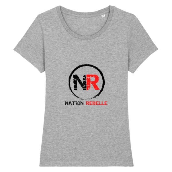 T-shirt Femme 100% Coton BIO - Nation Rebelle