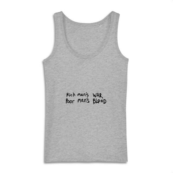 Débardeur Femme 100% coton Bio - War & Blood