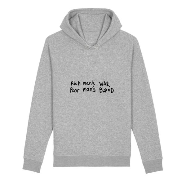 Sweat à capuche BIO Unisexe - War & Blood