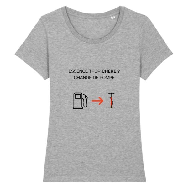 T-shirt Femme 100% Coton BIO - Change de pompe