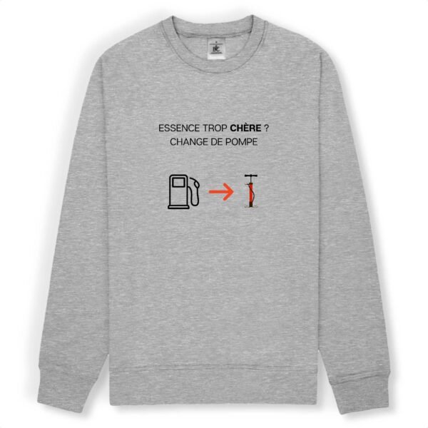 Sweat-shirt unisexe - Change de pompe