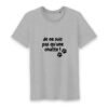 T-shirt Homme Col rond 100% Coton BIO - Je ne suis pas qu'une chatte