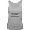 Débardeur Femme 100% coton Bio - Eat Pussy, not animals
