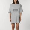 Robe T-shirt Femme 100% Coton BIO - Eat Pussy, not animals