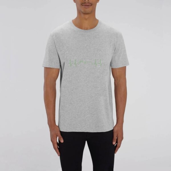 T-shirt Unisexe - Vegan fréquence cardiaque