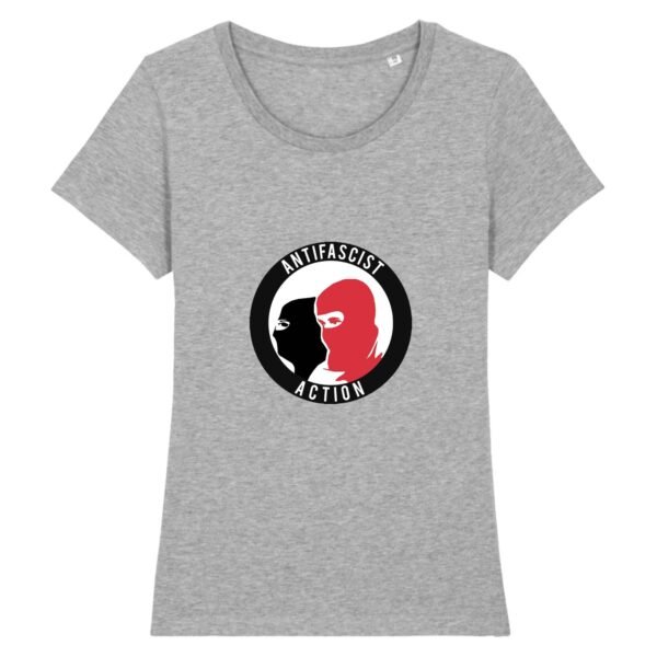 T-shirt Femme 100% Coton BIO - Antifa Cagoule