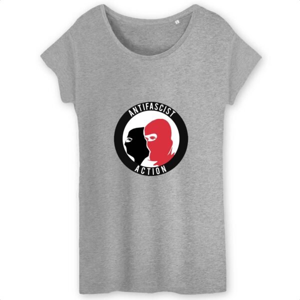 T-shirt Femme 100% Coton BIO - Antifa Cagoule