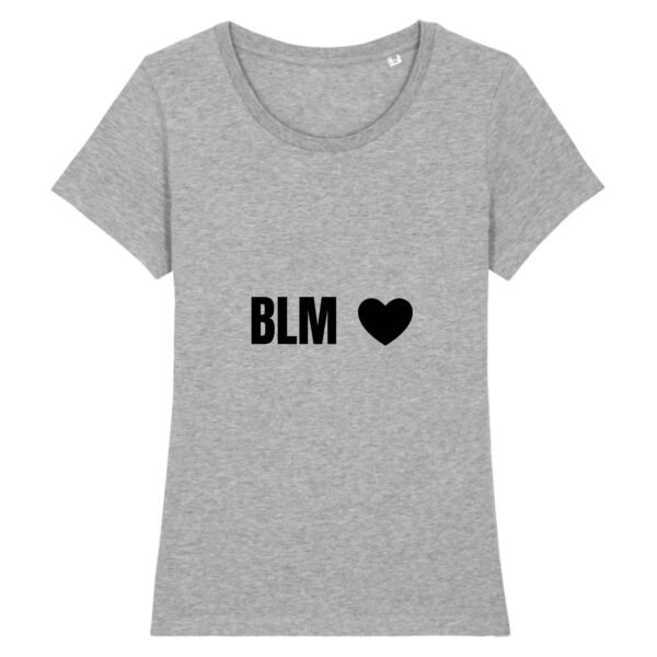 T-shirt Femme 100% Coton BIO - BLM Cœur