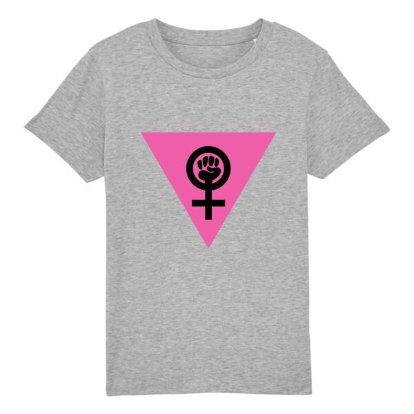 T-shirt Enfant Coton bio - Girl Power Féministe