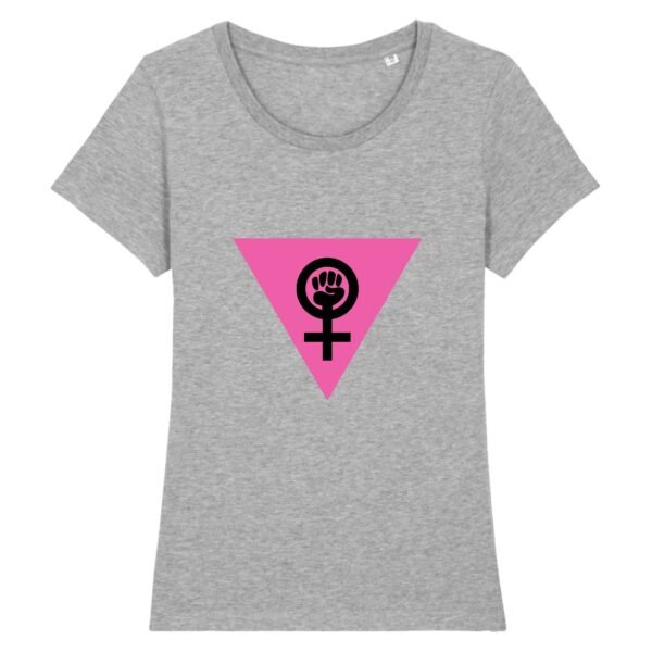 T-shirt Femme 100% Coton BIO - Girl Power Féministe