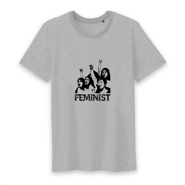 T-shirt Homme Col rond 100% Coton BIO - Femmes manifestez-vous