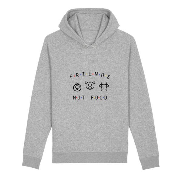 Sweat à capuche BIO Unisexe - Animals Not FOOD