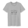 T-shirt Homme Col rond 100% Coton BIO - Animals Not FOOD