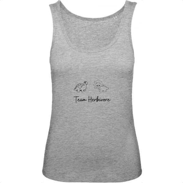 Débardeur Femme 100% Coton BIO - Team Herbivore