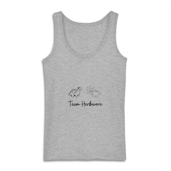 Débardeur Femme 100% coton Bio - Team Herbivore