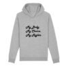 Sweat à capuche BIO Unisexe - My body, My choice, My Rights.