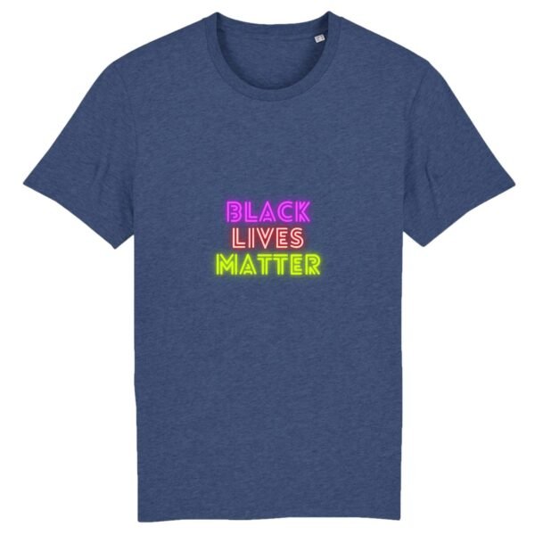 T-shirt Unisexe Coton BIO - Black Lives Matter Neon