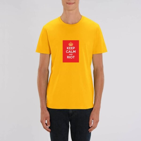 T-shirt Unisexe Coton BIO - Keep Calm and Riot
