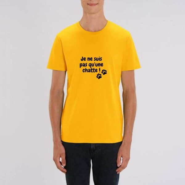 T-shirt Unisexe Coton BIO - Je ne suis pas qu'une chatte