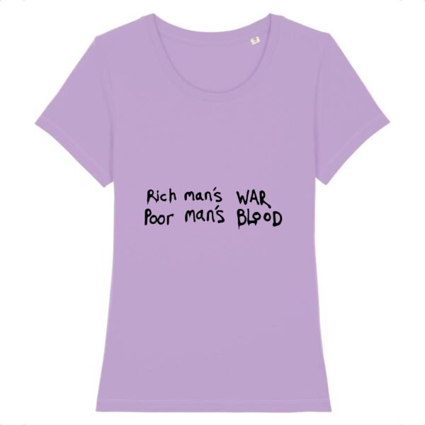 T-shirt Femme 100% Coton BIO - War & Blood