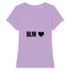 T-shirt Femme 100% Coton BIO - BLM Cœur