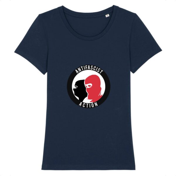 T-shirt Femme 100% Coton BIO - Antifa Cagoule