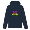 Sweat à capuche BIO Unisexe - Black Lives Matter Neon