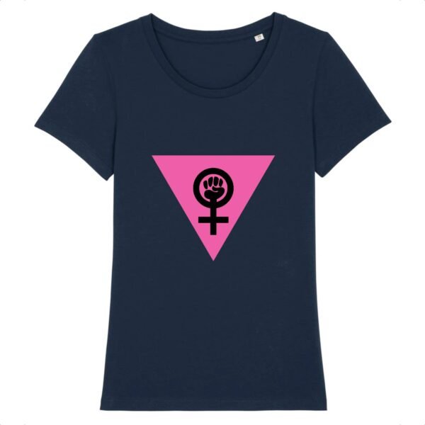 T-shirt Femme 100% Coton BIO - Girl Power Féministe