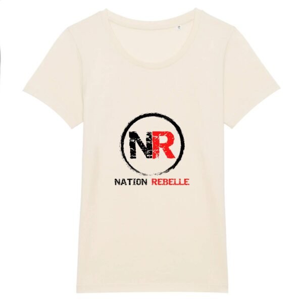 T-shirt Femme 100% Coton BIO - Nation Rebelle