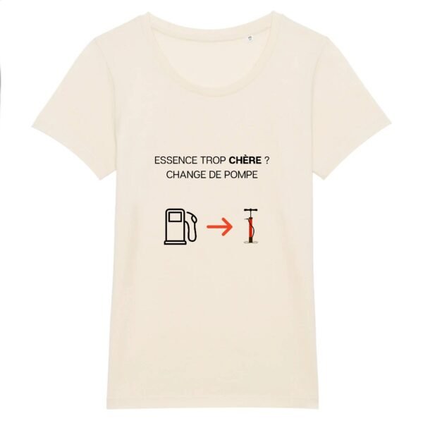 T-shirt Femme 100% Coton BIO - Change de pompe