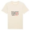 T-shirt Unisexe Coton BIO - Travailler plus, gagner moins