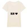 T-shirt Femme 100% Coton BIO - BLM Cœur
