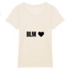 T-shirt Femme 100% Coton BIO - BLM Cœur