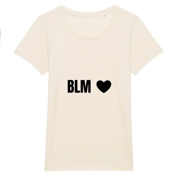 T-shirt Femme 100% Coton BIO - BLM Cœur