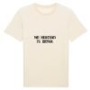 T-shirt Unisexe Coton BIO - No Human Is Illegal