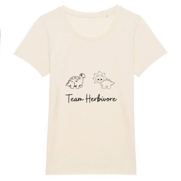 T-shirt Femme 100% Coton BIO - Team Herbivore